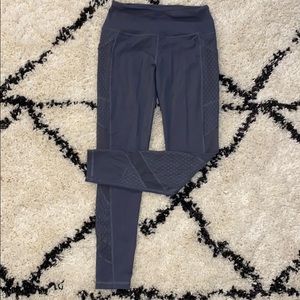 PINK Leggings with Lace Pockets